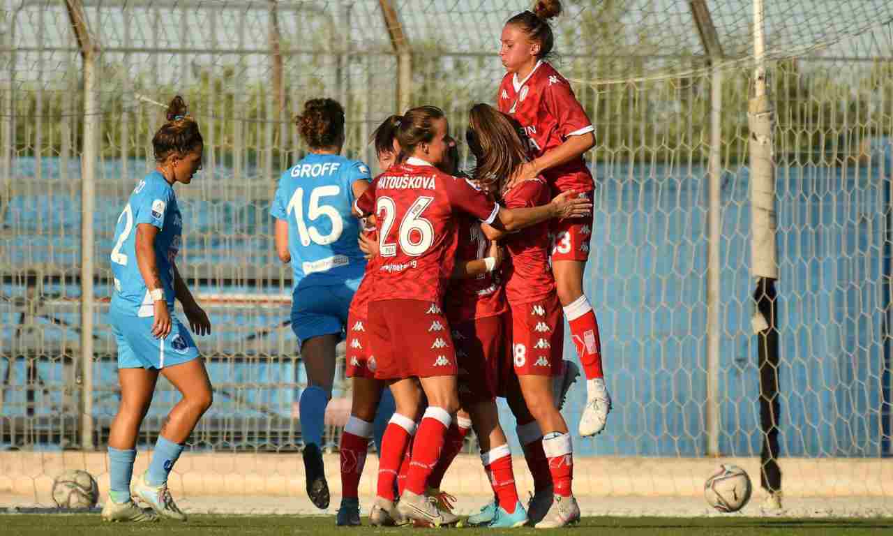 Serie A femminile - Primo stop per il Napoli