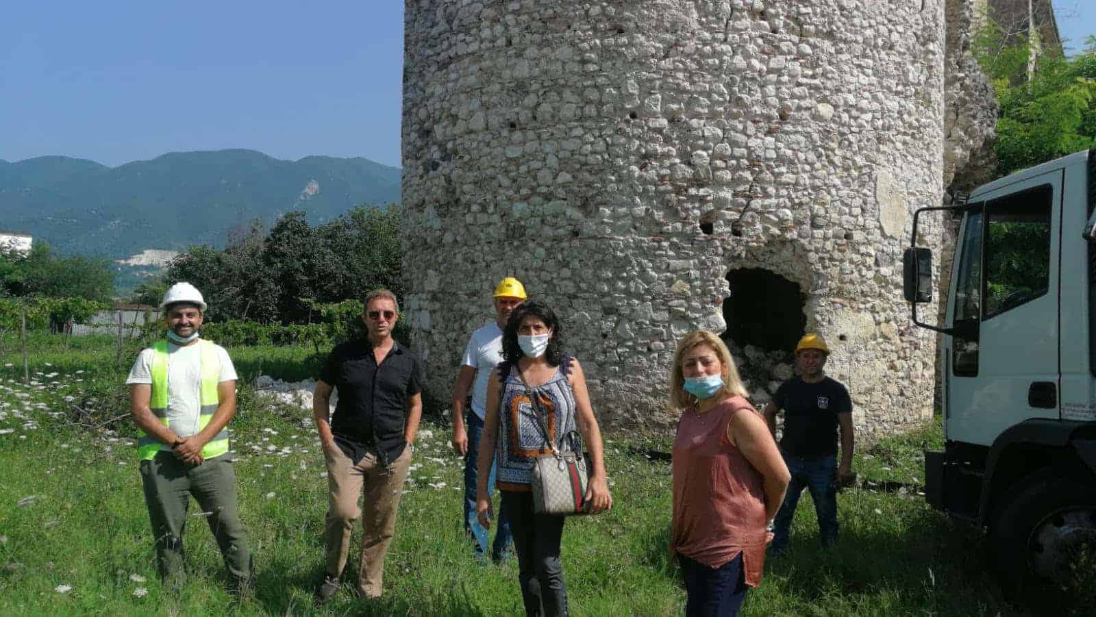 Castello di Alife, al via l'intervento di somma urgenza del Torrione Meridionale