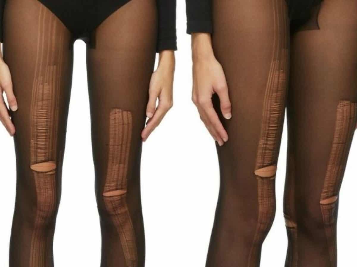 Consumismo estremo, calze Gucci da 140 €