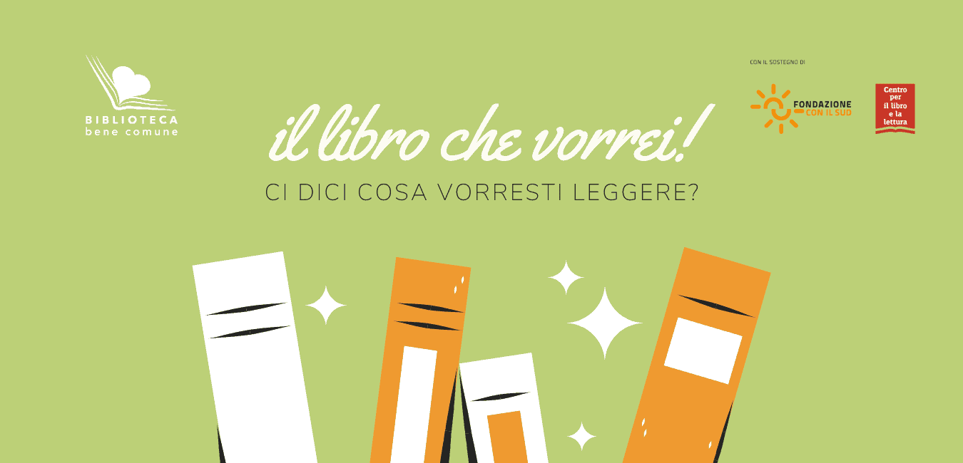 Caserta, "Il libro che vorrei": book delivery di Biblioteca Bene Comune