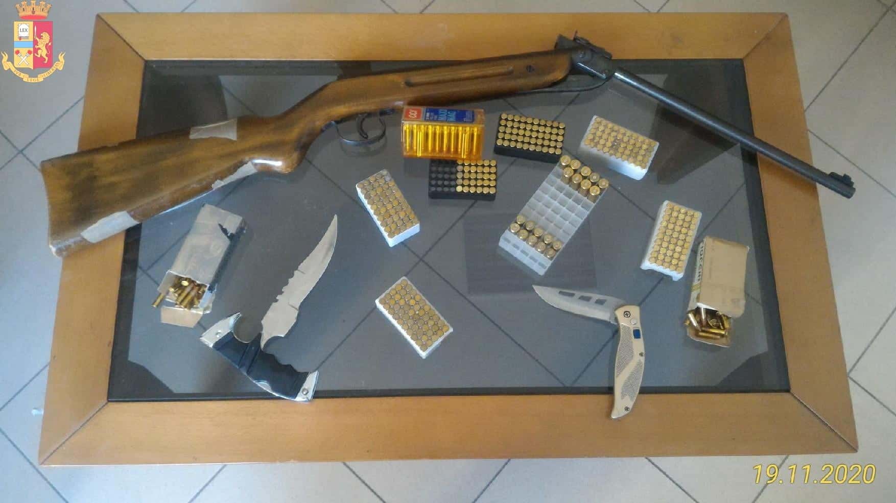 Nocera Inferiore, sequestrati fucili e munizioni detenuti illegalmente