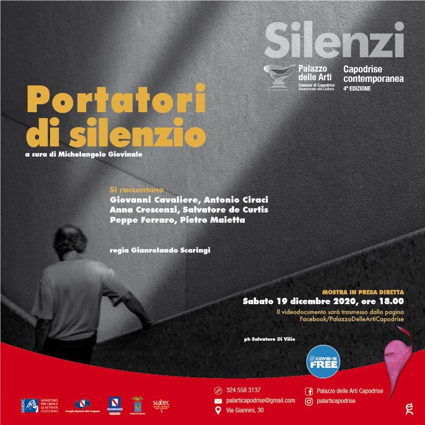 Capodrise contemporanea: "Portatori di silenzio", mostra d'arte online