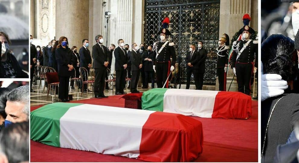 Funerali di Stato Attanasio e Iacovacci: il giorno del dolore