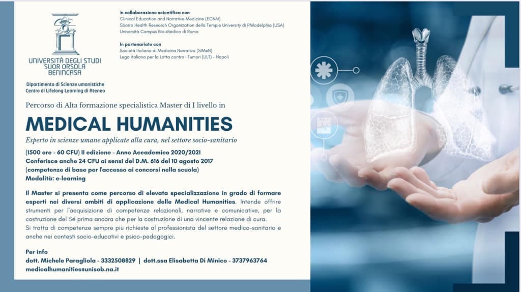 Medical Humanities, la funzione curativa delle parole