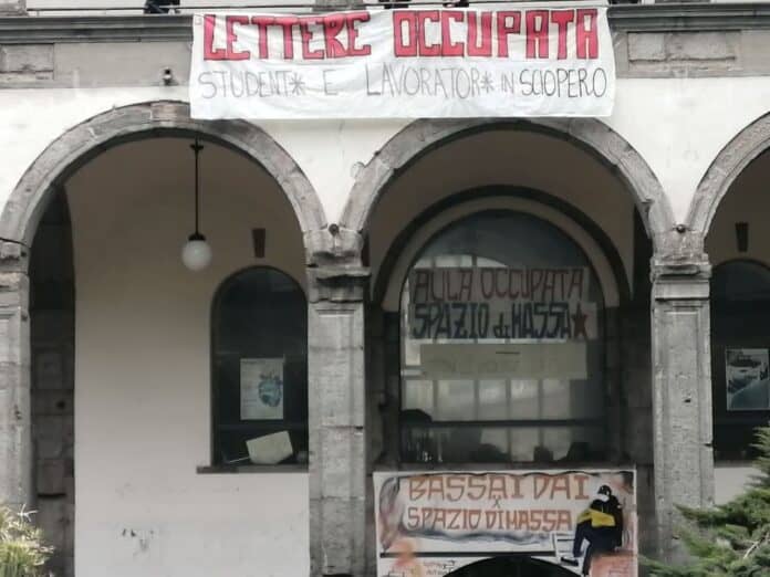 Facoltà di Lettere Occupata: l'istruzione è una priorità