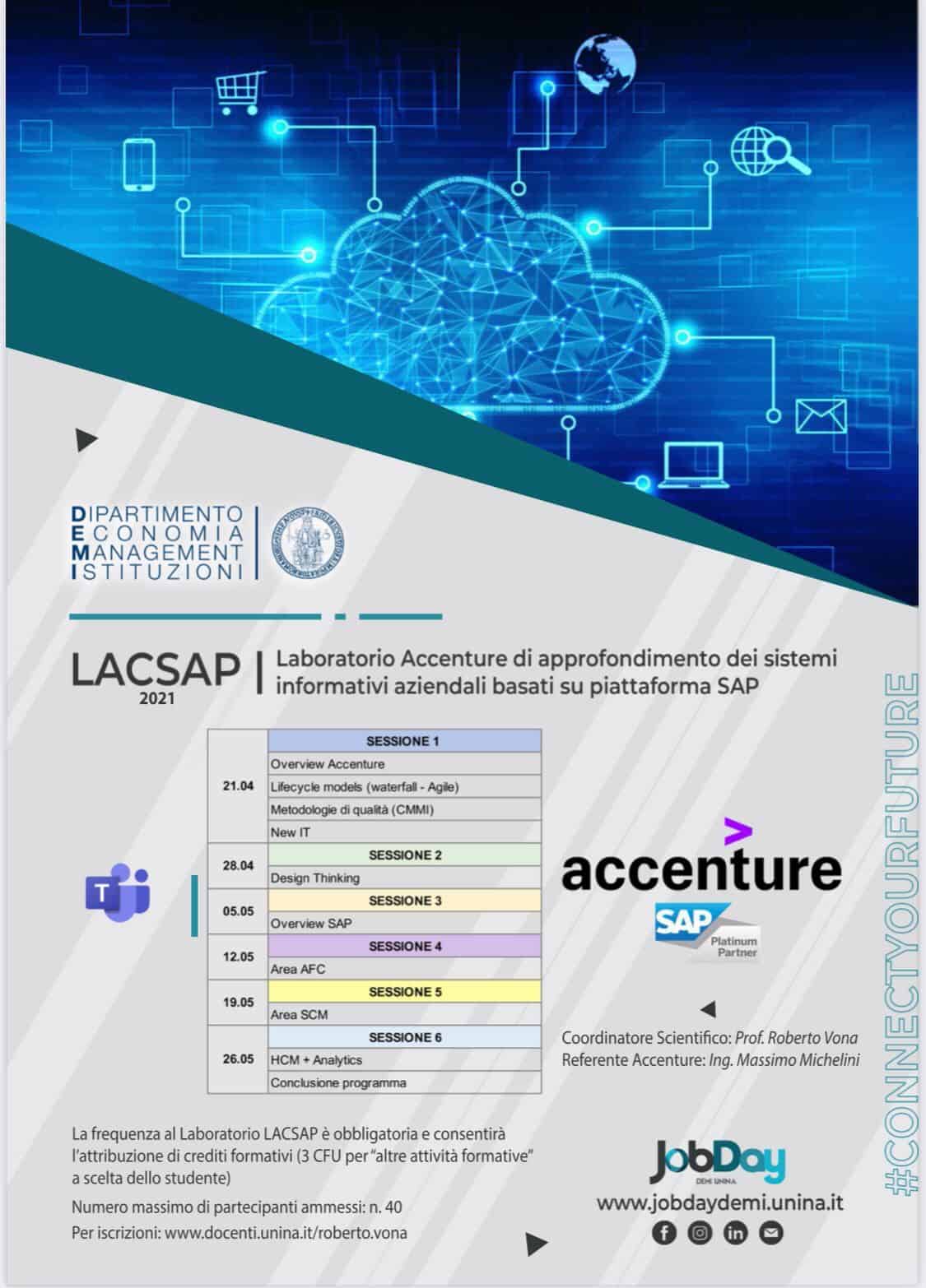 #JobDayDEMI Unina- Federico II, al via "Talenti in connessione"