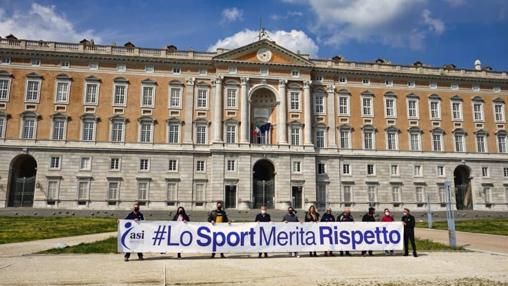 Emergenza-sport: anche a Caserta il flash-mob #LoSportMeritaRispetto