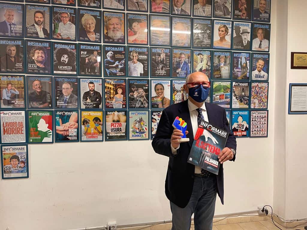 L'assessore Mario Morcone in visita nella redazione di Informare