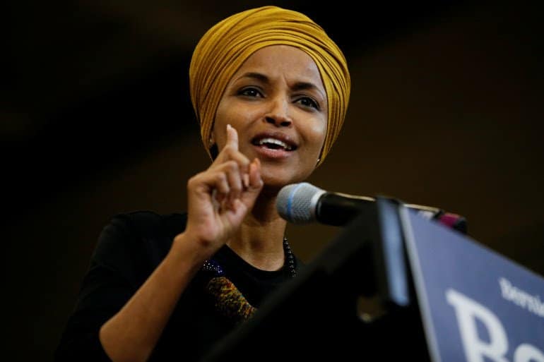 La congresswoman Ilhan Omar attacca il governo israeliano