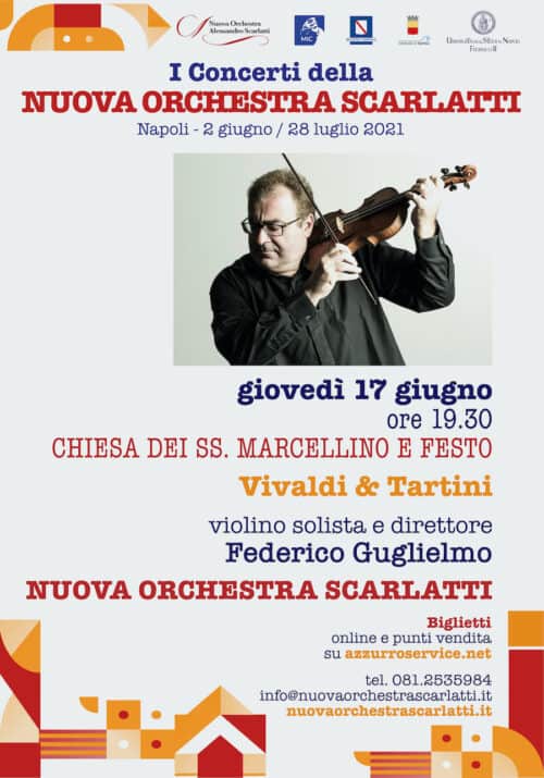 Napoli, concerto "Vivaldi & Tartini": appuntamento per il 17 giugno
