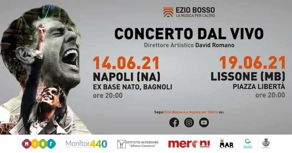 Ex base Nato Bagnoli: un concerto per ricordare Ezio Bosso