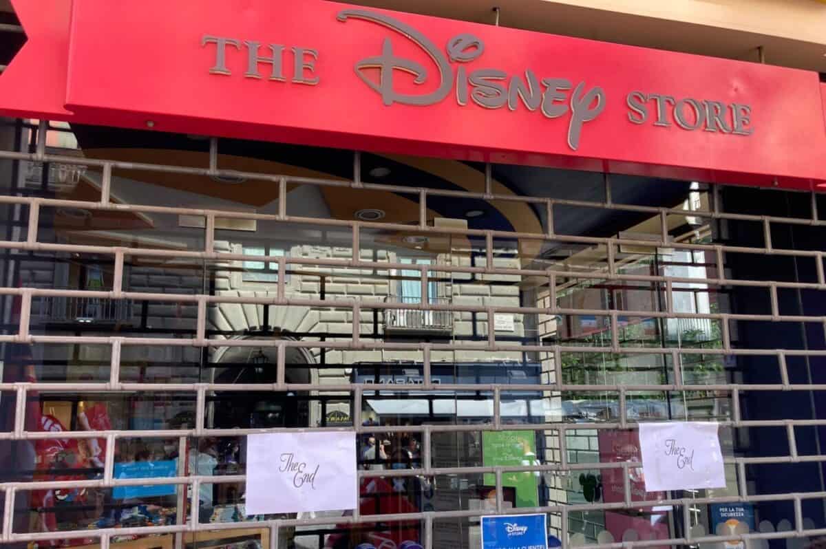 Napoli, addio Disney Store: il brand ha ufficialmente chiuso i battenti