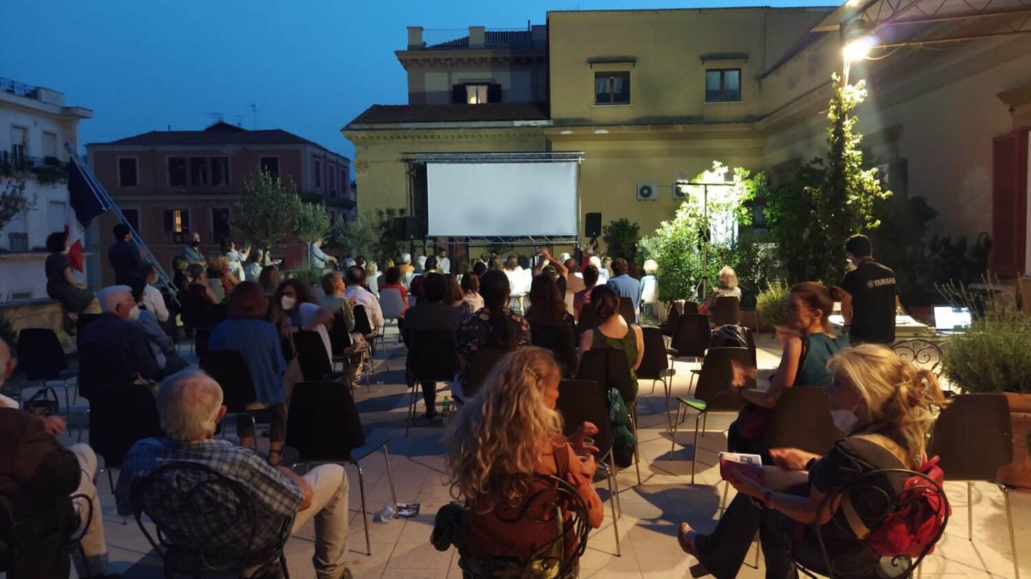 Cinema all’aperto sulla terrazza panoramica del Grenoble