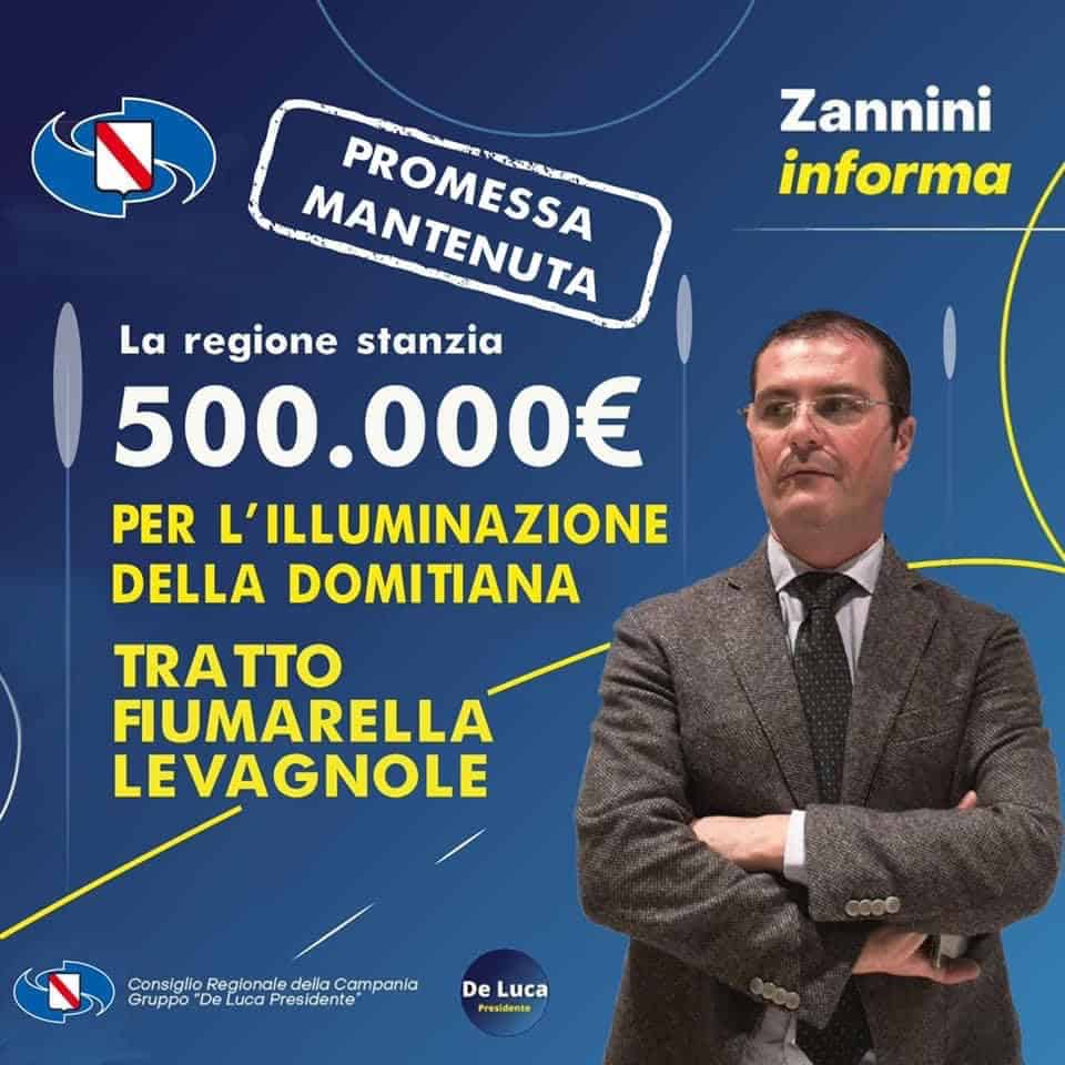 Giovanni Zannini: "Diversi finanziamenti per terra di lavoro"