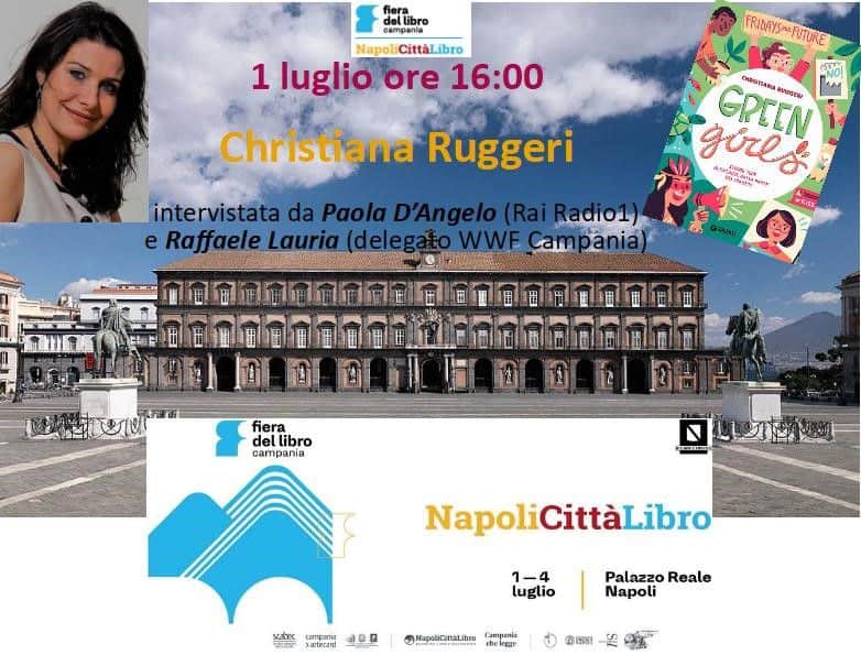 NapoliCittàLibro: Christiana Ruggeri presenta le "Green Girls"