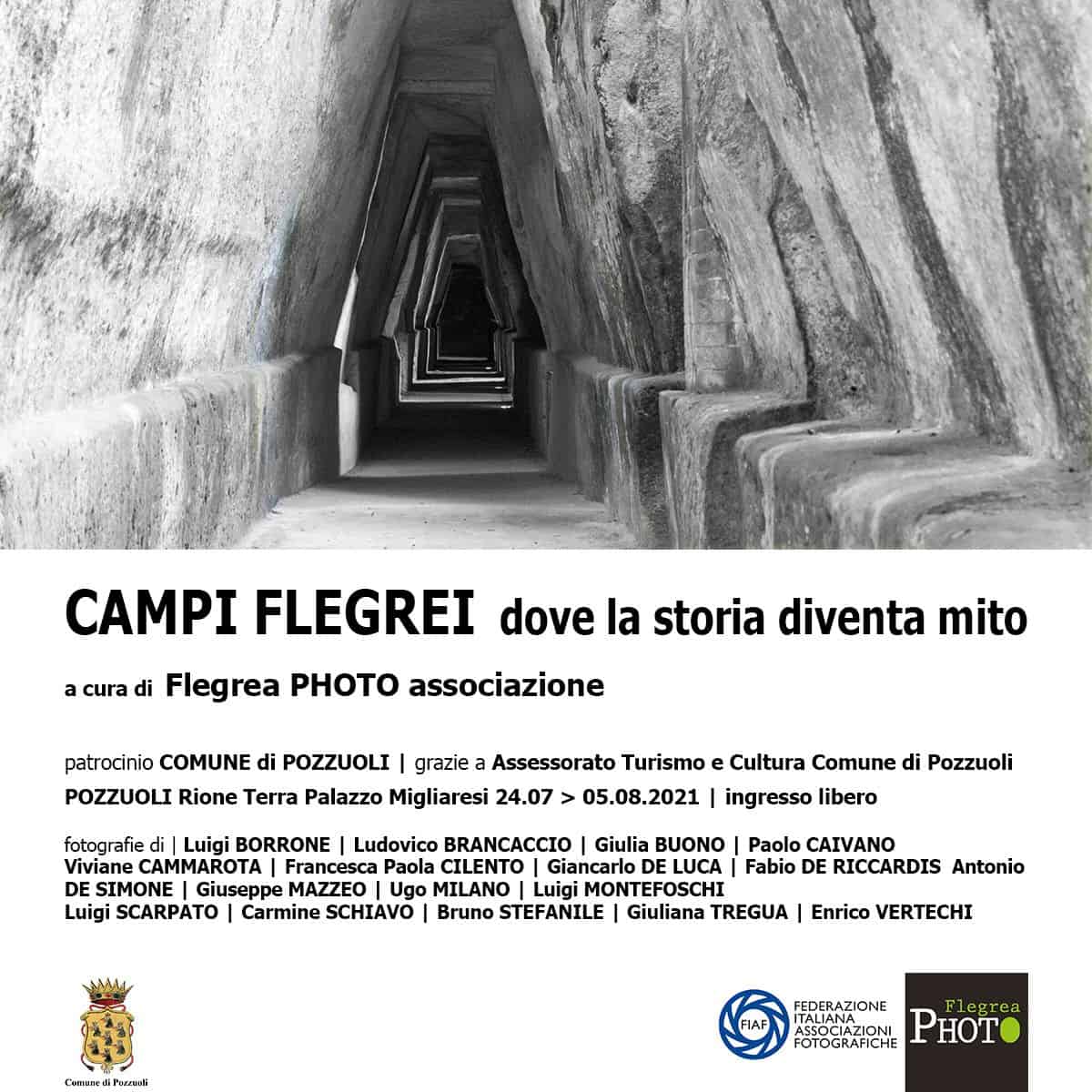 A Pozzuoli mostra fotografica “Campi Flegrei dove la storia diventa mito”