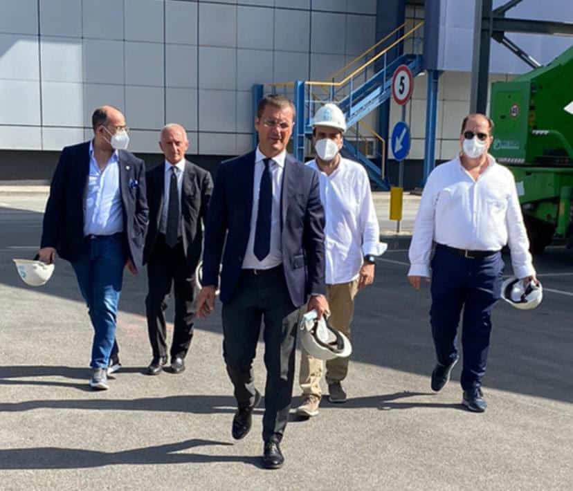 Acerra: blitz di Zannini nell'impianto di termovalorizzazione