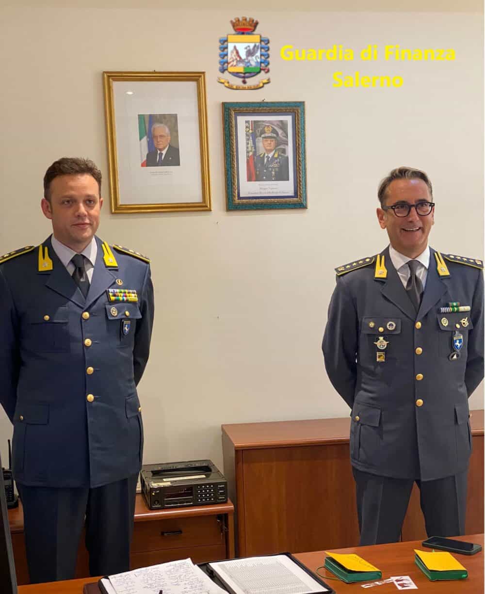 Guardia di Finanza di Salerno: cambia il Comandante del nucleo di Polizia Economico-Finanziaria