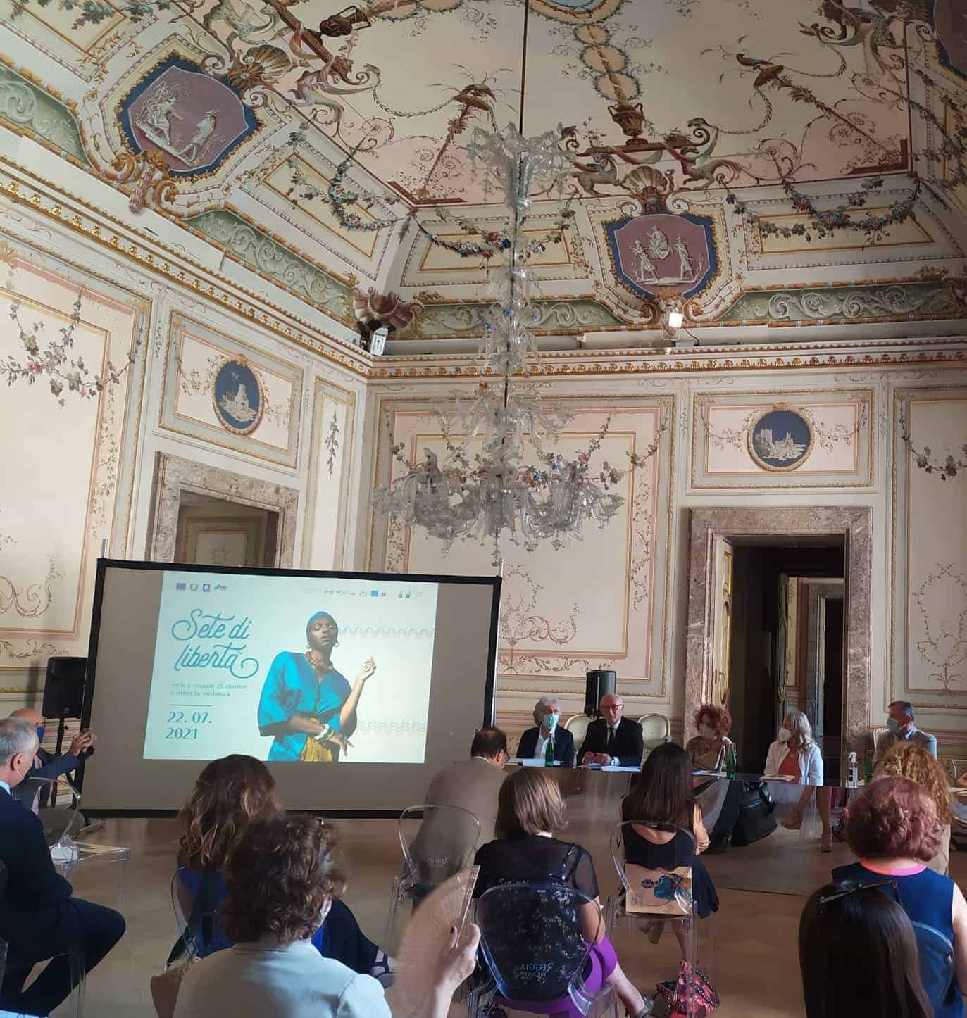 Inaugurata la mostra "Sete di libertà" negli Appartamenti Reali della Reggia di Caserta