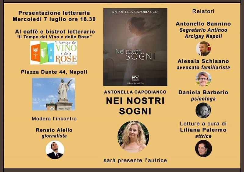 Presentazione di "Nei nostri sogni", il nuovo libro di Antonella Capobianco