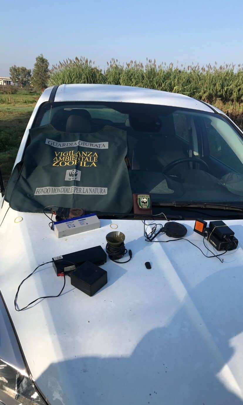 Servizio antibracconaggio del WWF: ottimi risultati in provincia di Caserta