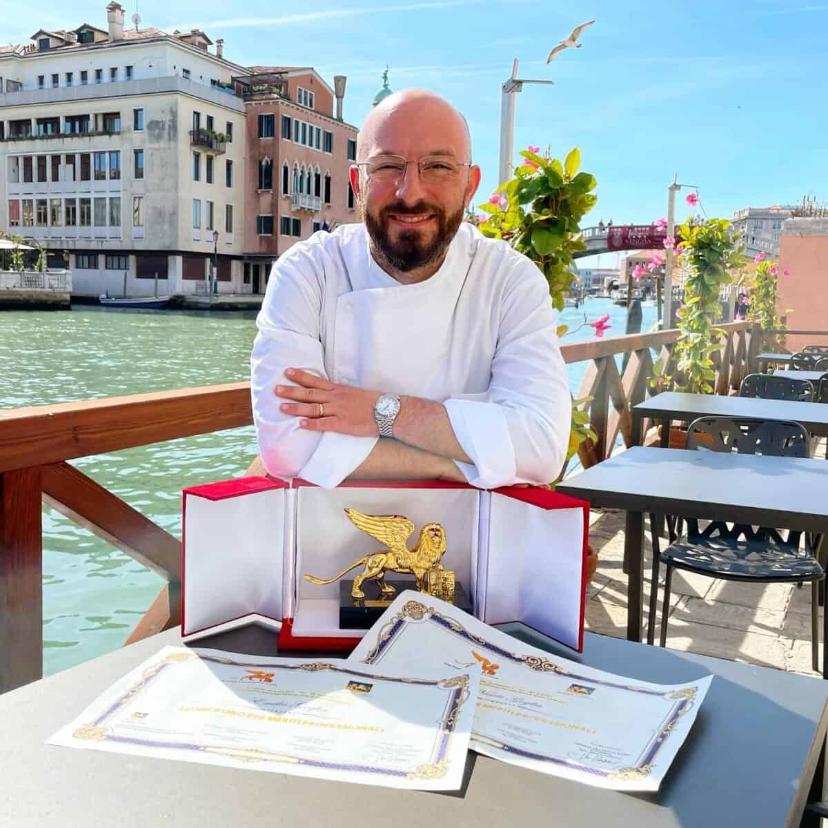 Al pasticciere Nicola Goglia il Premio Internazionale Leone D’Oro di Venezia