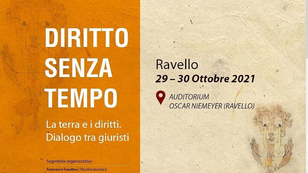 Ravello, Diritto senza tempo: “La terra e i diritti” argomento di quest'anno
