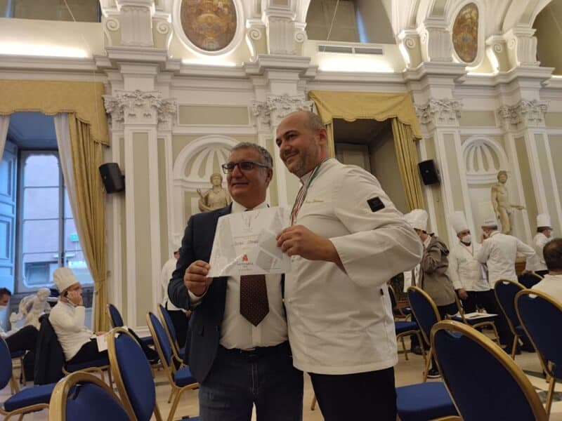 Il maestro pasticciere Sparago due volte medaglia d’oro al Mondiale