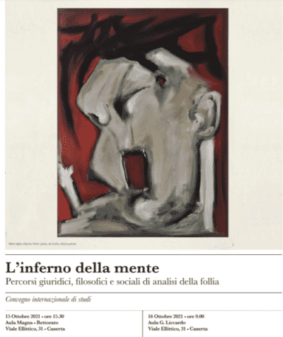 "L’inferno della mente": convegno internazionale di Studi all'Università della Campania Luigi Vanvitelli