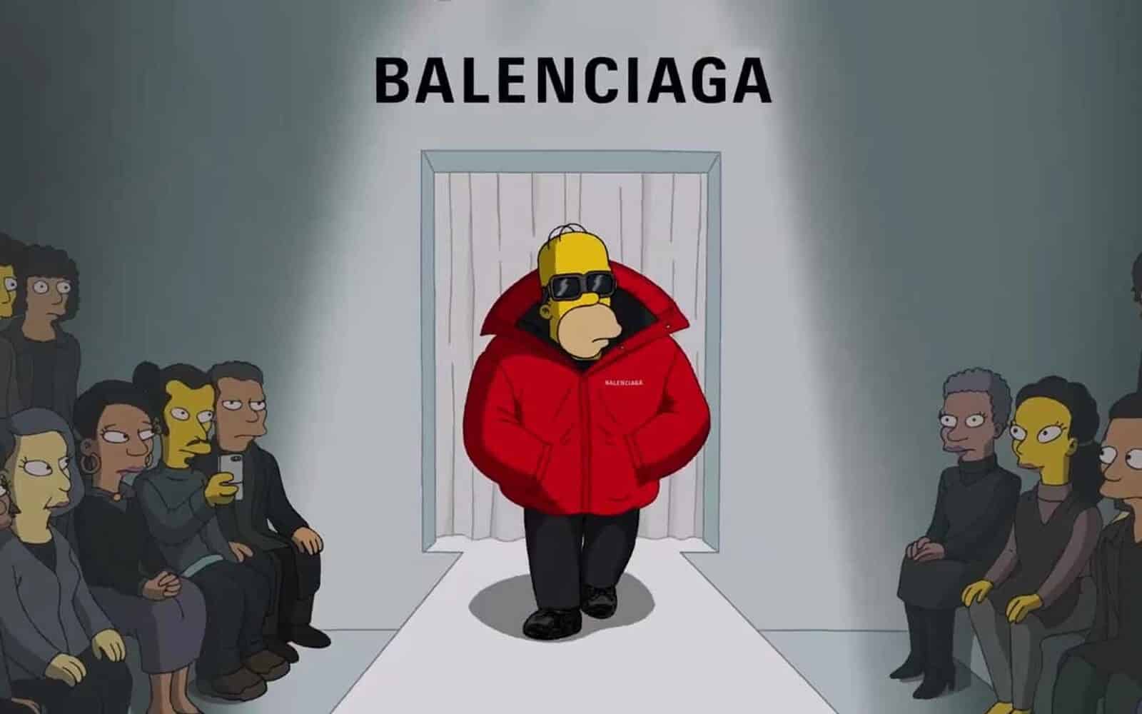 Simpson in passerella per Balenciaga
