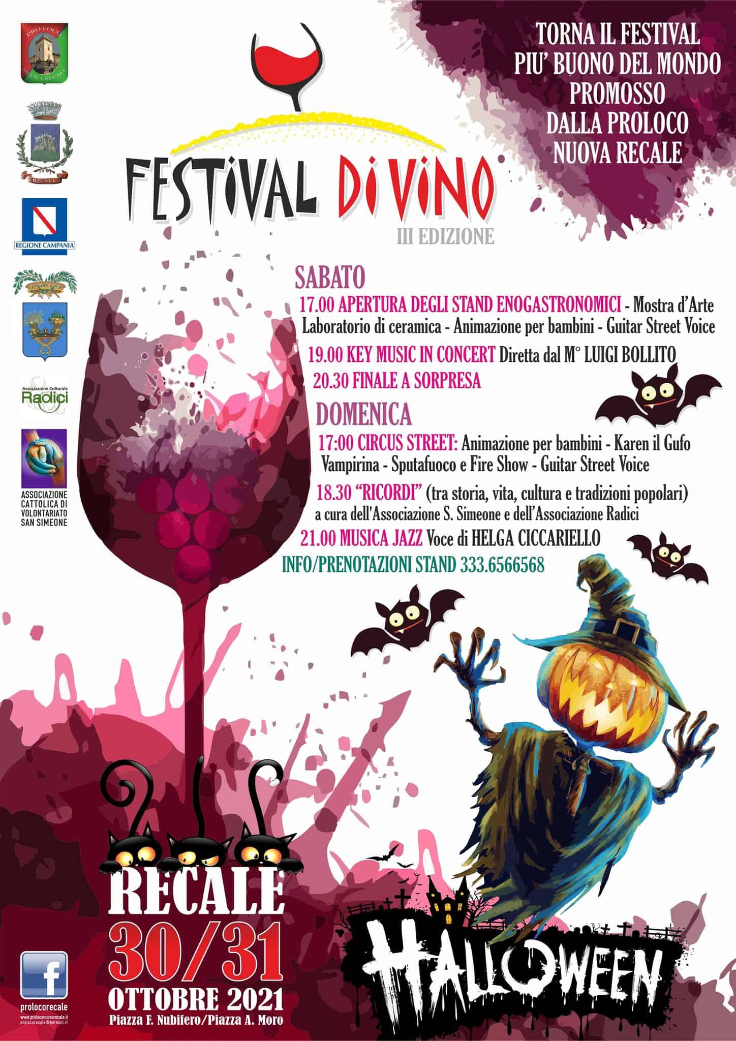 Torna Hallowine, al via l’organizzazione del Festival