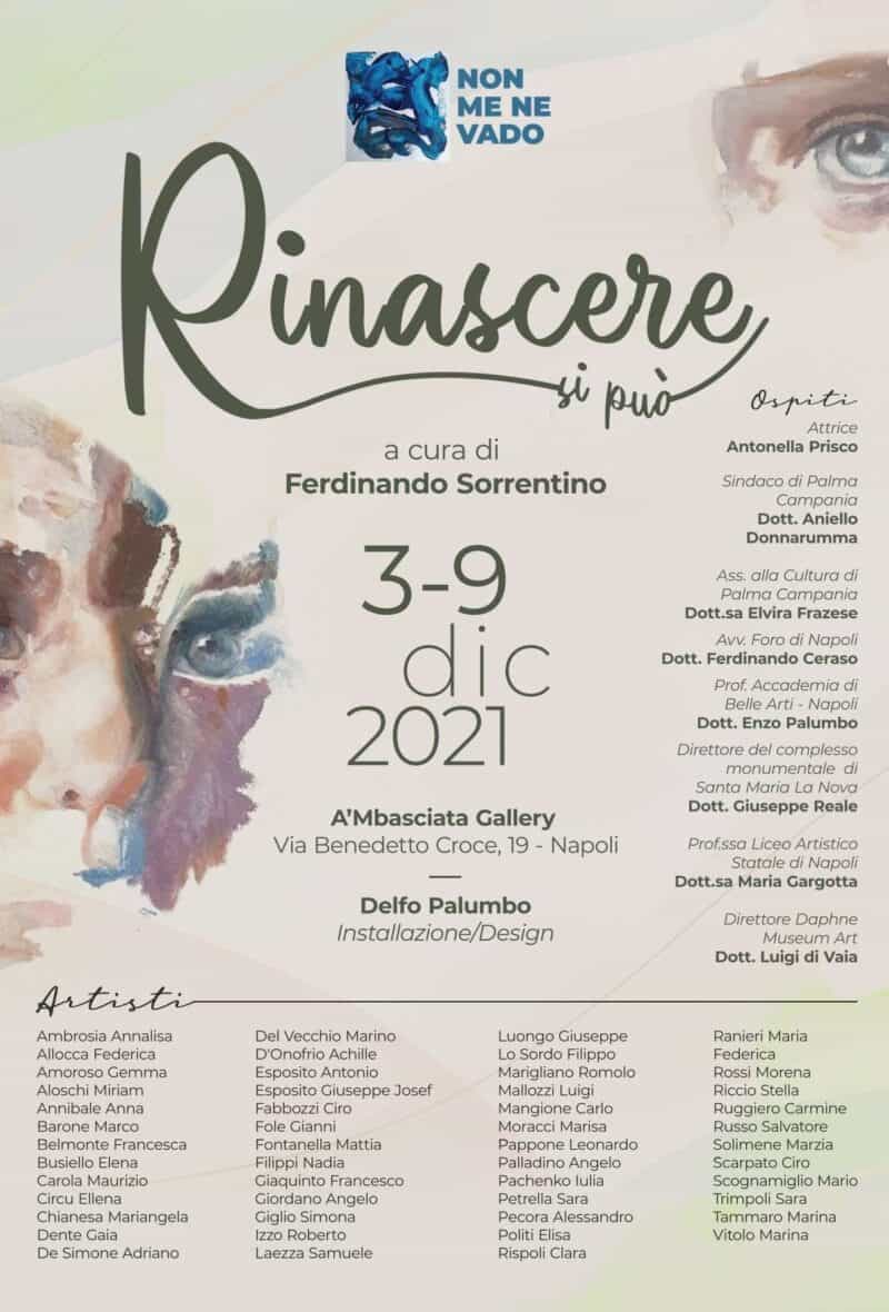 "Rinascere si può": l'evento artistico al via al centro storico di Napoli