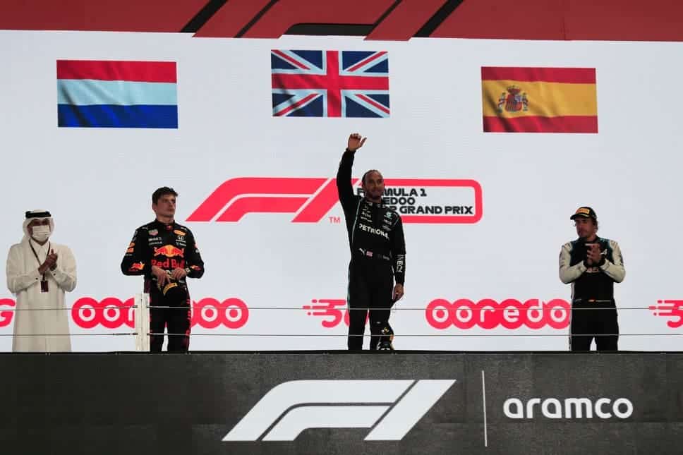 GP Qatar: vince Hamilton e Alonso ritorna sul podio