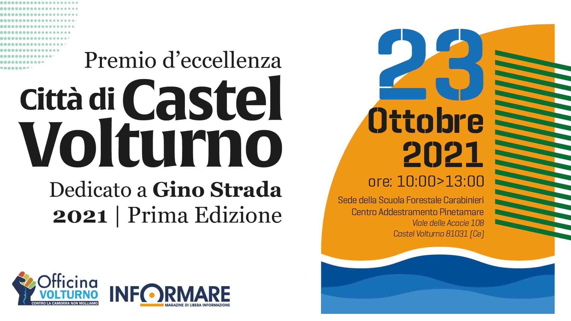 Premio d'Eccellenza Città di Castel Volturno: il video integrale dell'evento