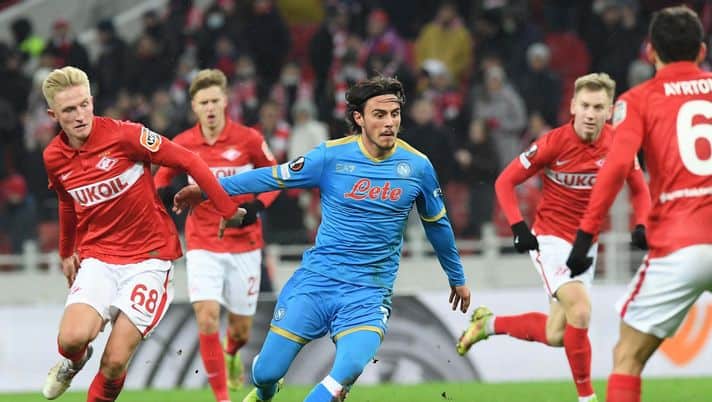 Europa League - Il Napoli perde contro lo Spartak Mosca e complica il suo cammino