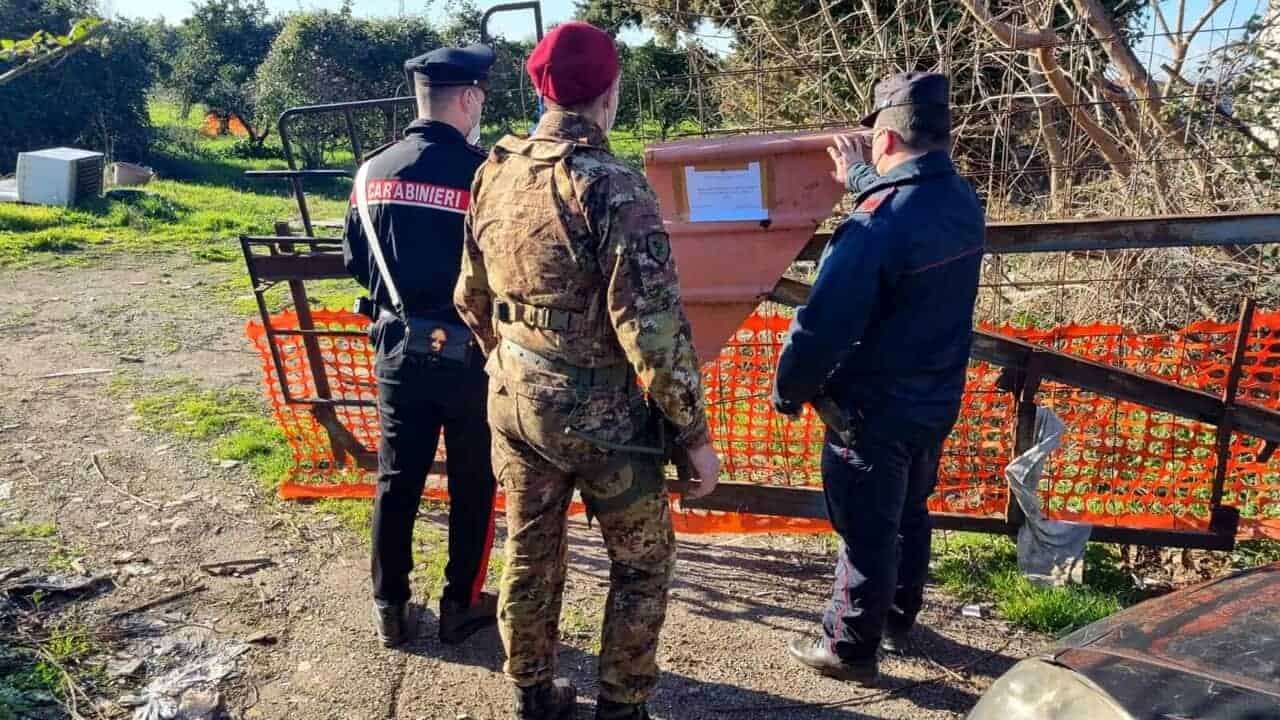 Rifiuti e smaltimento illecito: sequestrate due aziende e multe salate