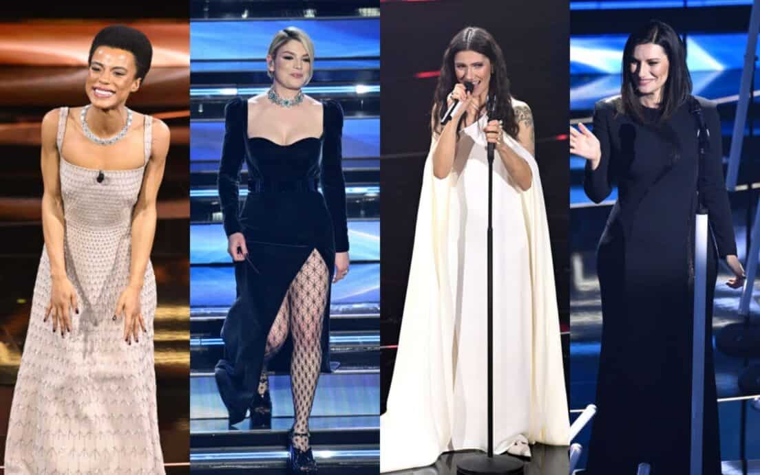 MARATONA SANREMO 2022 - Tutti i look della seconda serata