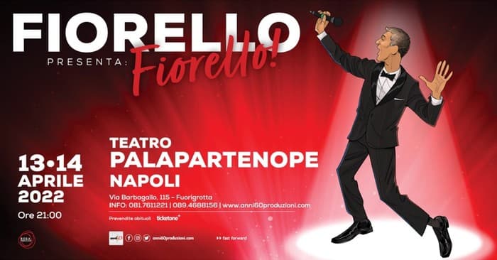 ''Fiorello Presenta: Fiorello!'': lo showman atteso al Teatro Palapartenope