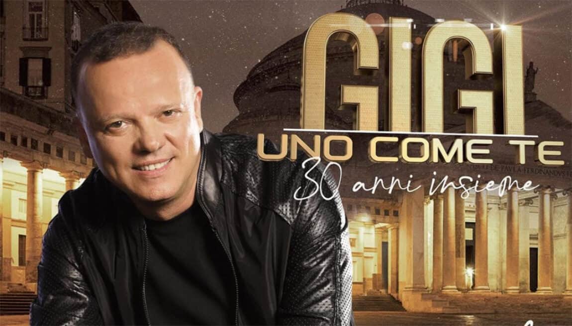 Napoli: il concerto di Gigi D'Alessio per festeggiare i 30 anni di carriera