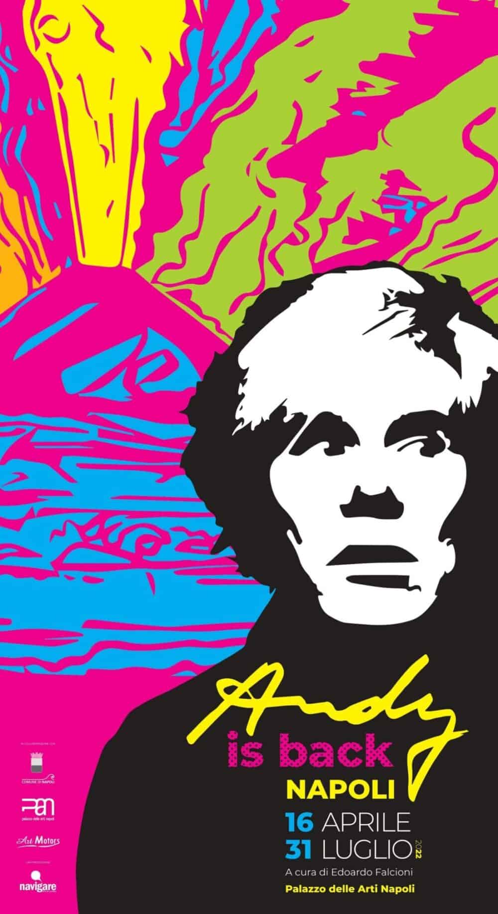 "Andy is back": dal 16 aprile, la nuova mostra su Warhol al PAN di Napoli