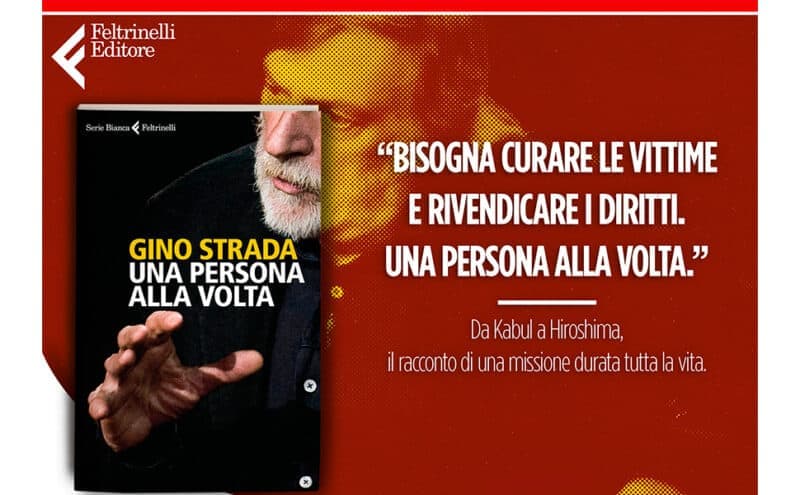 Salerno: il 27 maggio la presentazione dell'ultimo libro di Gino Strada