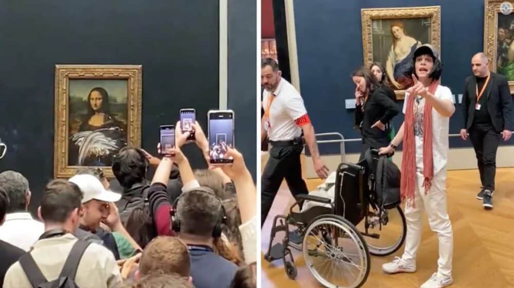«Salviamo il pianeta»: il messaggio dietro l'uomo che ha vandalizzato la Gioconda