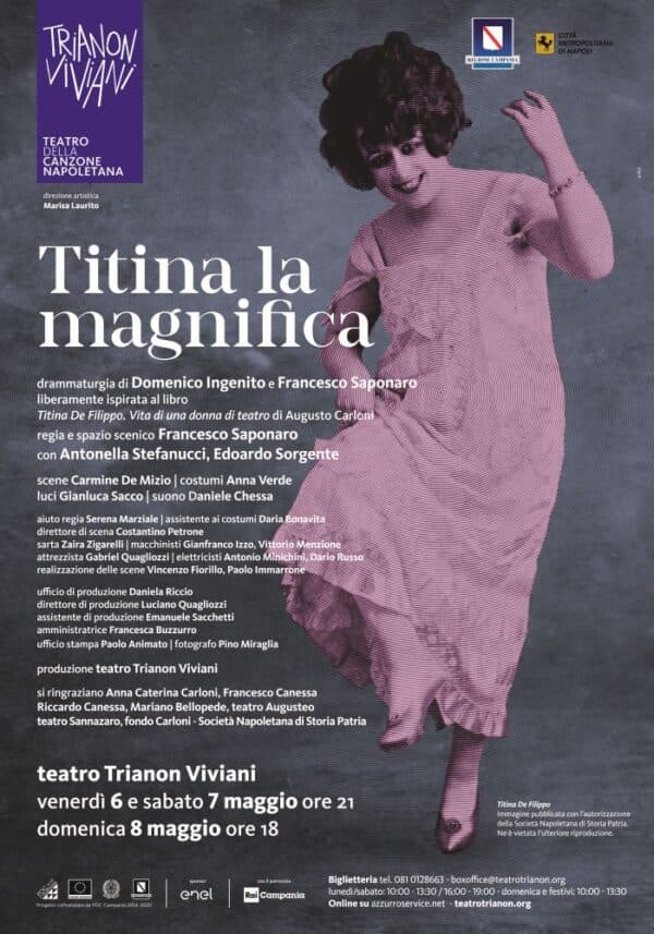 Napoli, Teatro Trianon Viviani: "Titina la Magnifica" dal 6 all'8 maggio