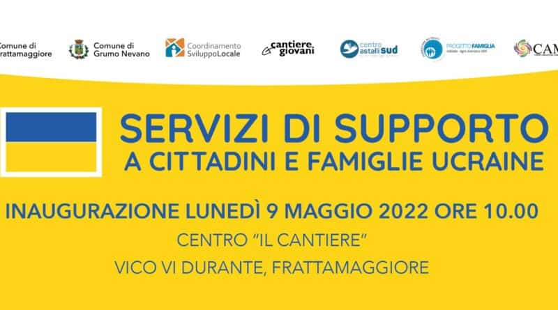 Frattamaggiore: apre lo spazio giochi per i bambini ucraini