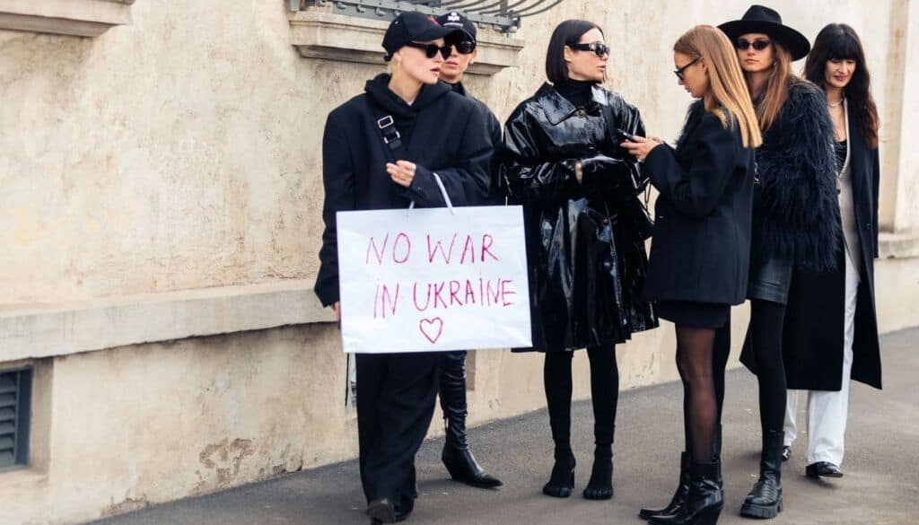 Guerra in Ucraina: anche la moda ne risente