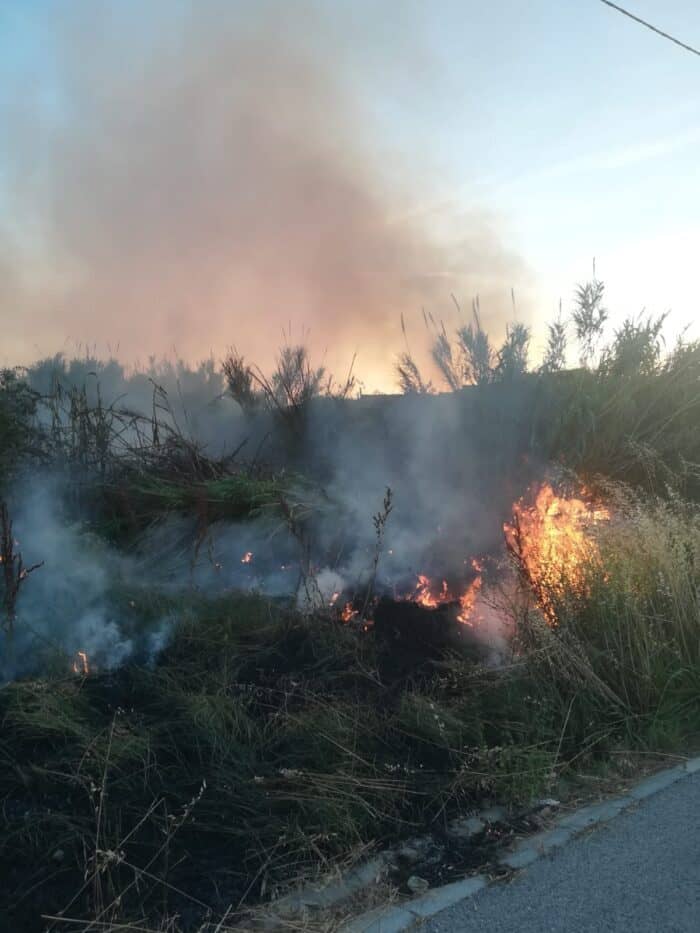 Baia Verde: maxi rogo su oltre 5 ettari nel pomeriggio di domenica