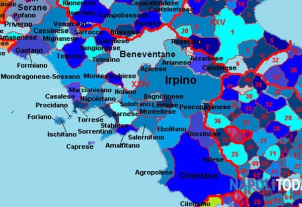 Come si parla in Campania: la mappa dei diversi dialetti