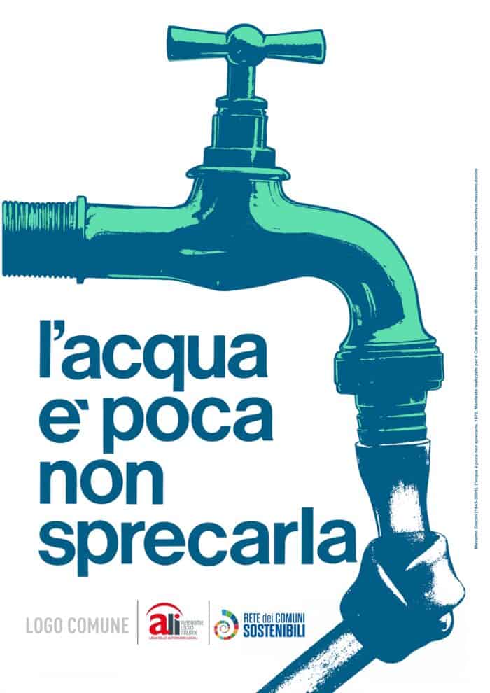 Allarme siccità: l'acqua è poca, non sprechiamola