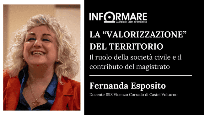 SPECIALE. Il magistrato e la società civile: l'intervento della docente Fernanda Esposito