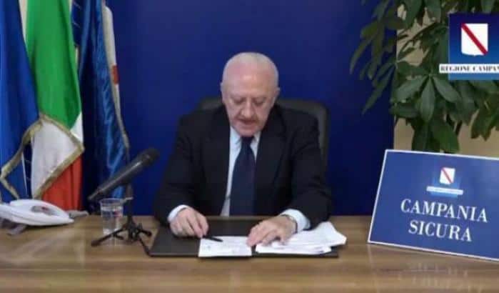 Emergenza pronto soccorso, De Luca: "Divideremo codici rossi dagli altri"